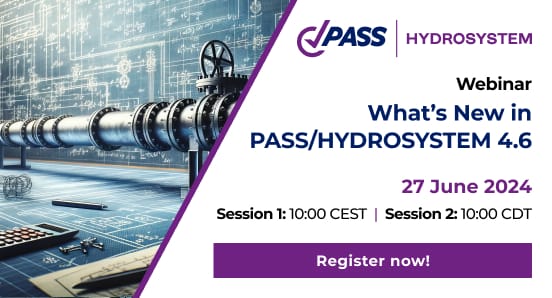Webinar : What’s New in PASS/HYDROSYSTEM 4.6?