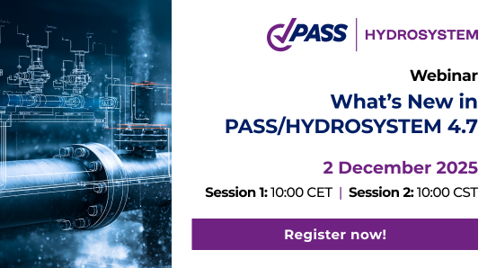 Webinar : What’s New in PASS/HYDROSYSTEM 4.7?